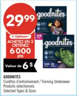 Pharmaprix GOODNITES Training Underwear offer