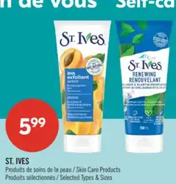 Pharmaprix ST. IVES Skin Care Products offer