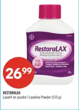 Pharmaprix RESTORALAX Laxative Powder offer