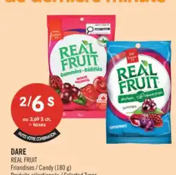 Pharmaprix DARE REAL FRUIT Candy offer