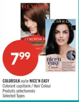 Pharmaprix COLORSILK or NICE'N EASY Hair Colour offer