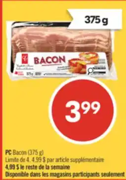 Pharmaprix PC Bacon offer