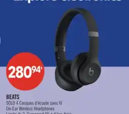 Pharmaprix BEATS SOLO 4 On-Ear Wireless Headphones offer