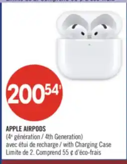Pharmaprix APPLE AIRPODS offer