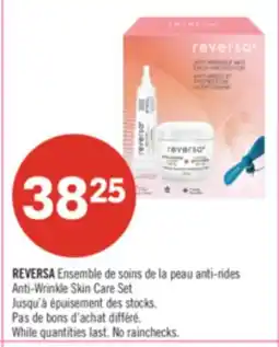 Pharmaprix REVERSA Anti-Wrinkle Skin Care Set offer