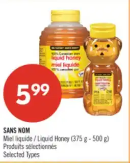 Pharmaprix NO NAME Liquid Honey (375 g - 500 g) offer
