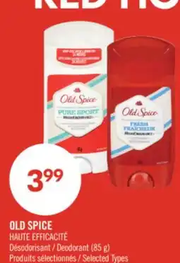 Pharmaprix OLD SPICE Deodorant offer