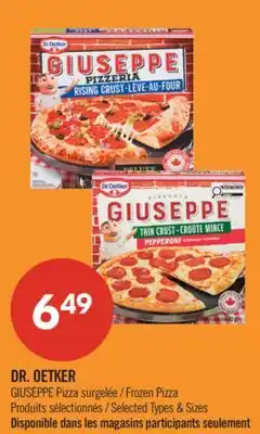 Pharmaprix DR. OETKER Frozen Pizza offer