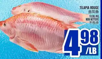 Marché Lian Tai TILAPIA ROUGE offer