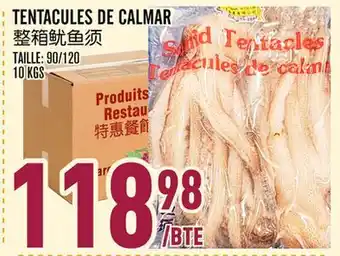 Marché Lian Tai TENTACULES DE CALMAR offer
