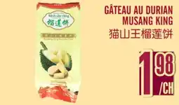 Marché Lian Tai GÂTEAU AU DURIAN MUSANG KING offer