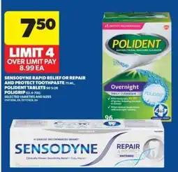 Real Canadian Superstore Sensodyne Rapid Relief or Repair and Protect Toothpaste offer