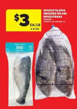 Real Canadian Superstore Whole Tilapia or Whole Basa offer