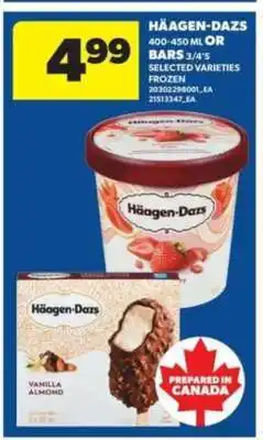 Real Canadian Superstore HÄAGEN-DAZS offer