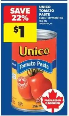 Real Canadian Superstore UNICO TOMATO PASTE offer