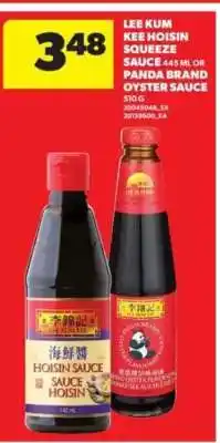 Real Canadian Superstore Lee Kum Kee Hoisin Squeeze Sauce or Panda Brand Oyster Sauce offer
