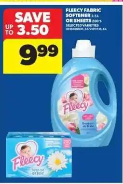 Real Canadian Superstore FLEECY FABRIC SOFTENER offer