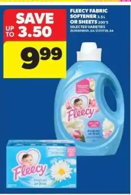 Real Canadian Superstore FLEECY FABRIC SOFTENER offer