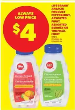 Real Canadian Superstore Life Brand Antacid offer