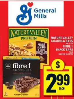 Food Basics Nature Valley Granola Bars & Fibre 1 Snack Bars offer