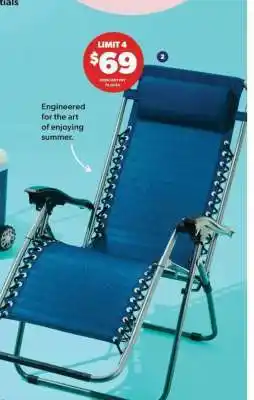 Real Canadian Superstore Reclining chair offer