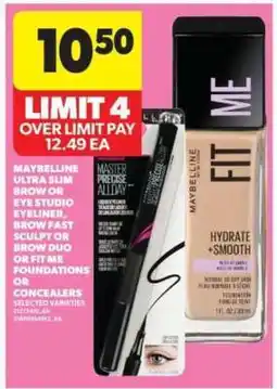 Real Canadian Superstore Maybelline Cosmetics offer