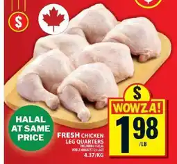 Food Basics FRESH CHICKEN LEG QUARTERS offer