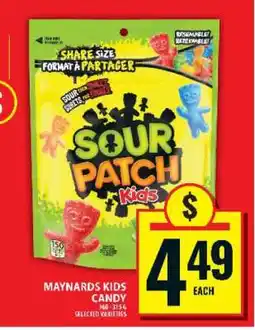 Food Basics Maynards Kids Candy offer