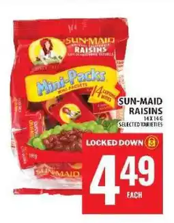 Food Basics SUN‑MAID RAISINS offer