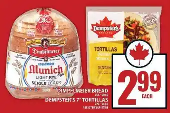 Food Basics DIMPFLMEIER BREAD offer