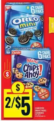Food Basics CHRISTIE SNAK PAKS COOKIES offer
