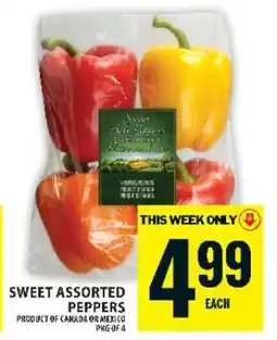 Food Basics SWEET ASSORTED PEPPERS offer
