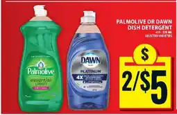 Food Basics Palmolive or Dawn Dish Detergent offer