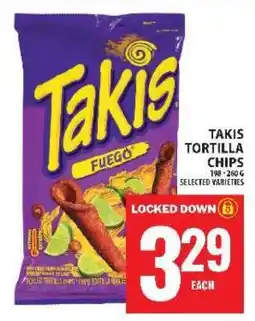 Food Basics TAKIS TORTILLA CHIPS offer