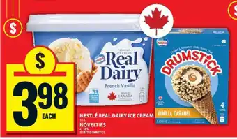 Food Basics Nestlé Real Dairy Ice Cream & Novelties offer