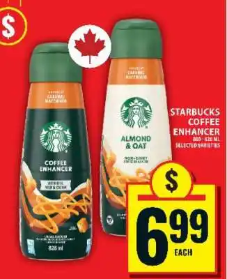 Food Basics Starbucks Coffee Enhancer offer
