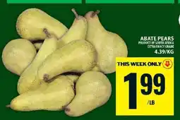 Food Basics Abate Pears offer