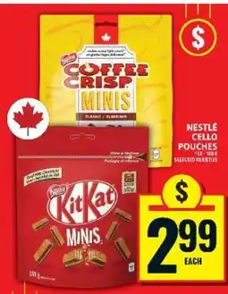 Food Basics Nestlé Cello Pouches offer