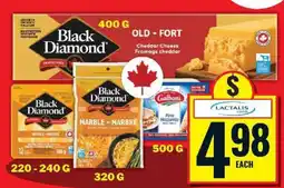 Food Basics BLACK DIAMOND CHEESE offer
