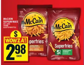 Food Basics McCain Superfries offer