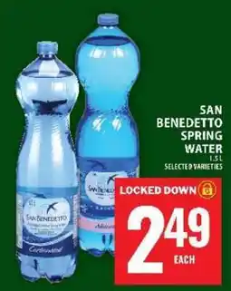 Food Basics SAN BENEDETTO SPRING WATER offer