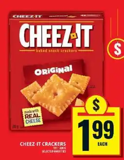 Food Basics Cheez-It Crackers offer