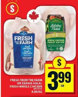 Food Basics FRESH WHOLE CHICKEN offer