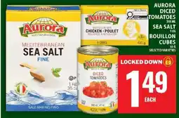 Food Basics Aurora Diced Tomatoes, Sea Salt, Bouillon Cubes offer