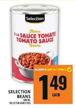 Food Basics SELECTION BEANS offer