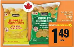 Food Basics SELECTION POTATO CHIPS offer