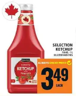 Food Basics SELECTION KETCHUP offer