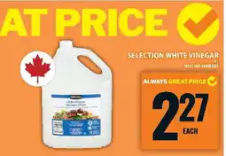 Food Basics SELECTION WHITE VINEGAR offer