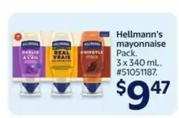 Walmart Hellmann's mayonnaise Pack offer