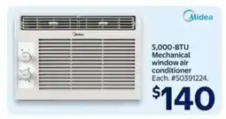 Walmart 5,000-BTU Mechanical Window Air Conditioner offer